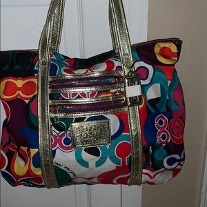 COPY - Colorful coach handbag